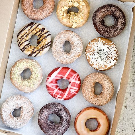 Federal Donuts; Philadelphia | Here are the best doughnuts in America, from bacon-topped to plain glazed. Philadelphia Recipes, Best Donuts, Philly Food, Doughnut Shop, Donut Decorations, Doughnut Cake, Doughnut Recipe, All I Ever Wanted, Chicken Flavors