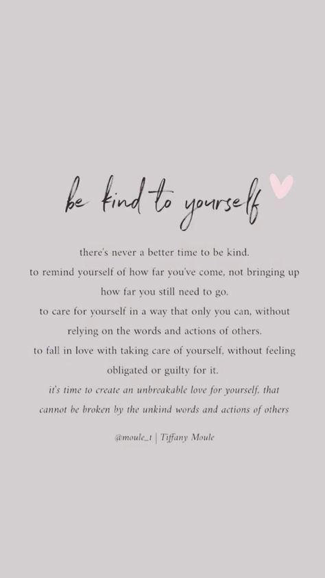 Kind To Yourself Quotes, Quotes Self Healing, To Self Quotes, Be Kind To Yourself Quotes, Believe In Yourself Quotes, Worthy Quotes, Quotes Video, Practicing Self Love, Sayings And Quotes