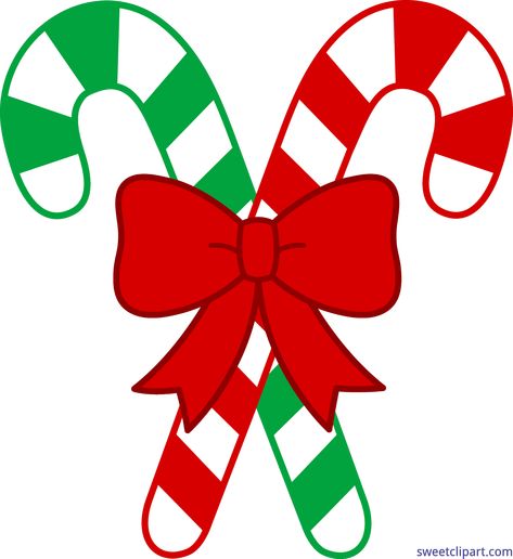 Sweet Clip Art - Cute Free Clip Art and Coloring Pages Christmas Images Clip Art, Candy Cane Clipart, Candy Cane Image, Christmas Clipart Free, Candy Clipart, Merry Christmas Images, Holiday Clipart, Holiday Wall Decor, Wall Decor Decals