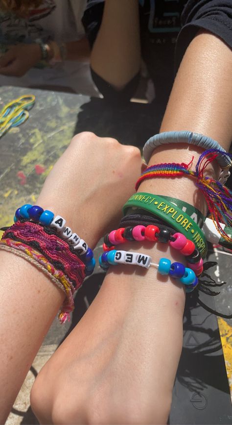 Camp Friendship Bracelets, Camp Bracelets, Summer Camp Friendship Bracelets, Summer Beach Playful Friendship Bracelets, Summer Ocean-inspired Friendship Bracelets As Gift, Cheap Hand-strung Friendship Bracelets For Summer, 17th Birthday Party Ideas, Hand-strung Hippie Friendship Bracelets, Dance Camp