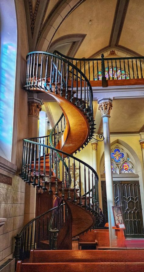 Miraculous Staircase Loretto Chapel Santa Fe, NM Loretto Chapel, Santa Fe, Vacation Destinations, Places To Go