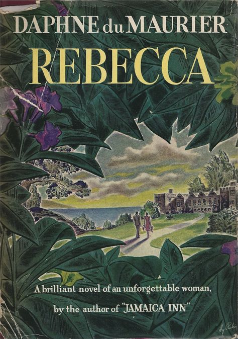 'She had beauty that endured, and a smile that was not forgotten. Somewhere her voice still lingered, and the memory of her words.' This cover perfectly conveys the atmosphere of the gothic novel a... Rebecca Daphne Du Maurier, Daphne Du Maurier, Gothic Novel, Vintage Book Covers, Book Jacket, Cover Book, Favorite Authors, Classic Literature, I Love Books