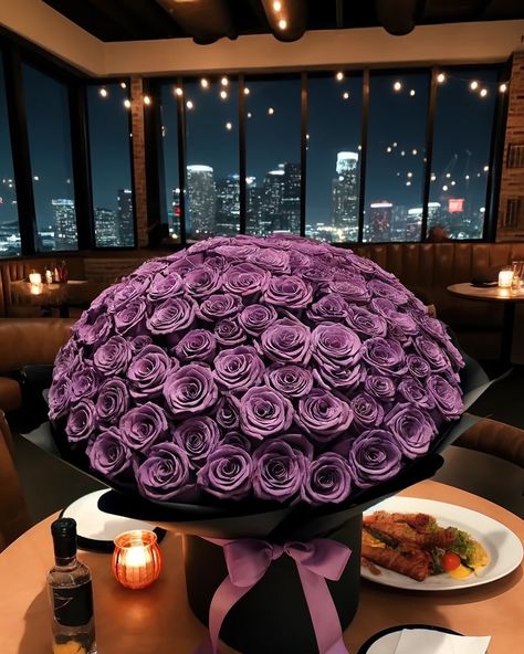 Who would love this bouquet of preserved purple roses that lasts up to three years? Tag them to share everlasting beauty! 💜🌹 #LongLastingLove #PurpleRoses #EternalElegance Purple Roses Bouquet, Purple Rose Bouquet, Roses Bouquet, Purple Roses, May 21, Rose Bouquet, Love This, To Share, Roses