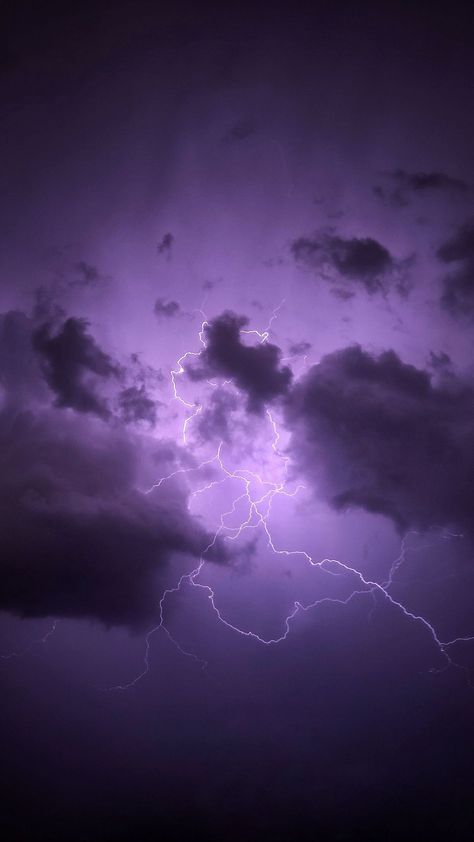 Clouds Purple, Lightning Background, Thunderstorm Clouds, Purple Wallpapers, Purple Lightning, Dark Purple Wallpaper, Purple Vibe, Summer Suit, Purple Sky