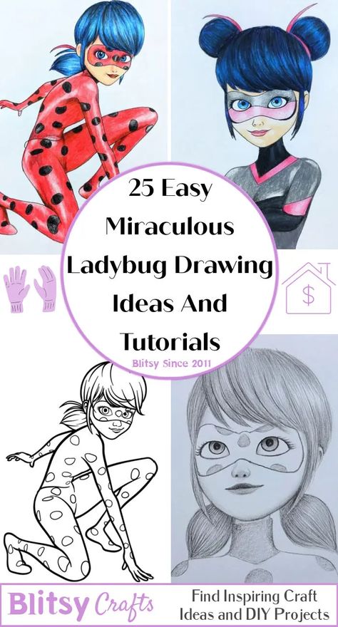 Draw Miraculous Ladybug, Miraculous Ladybug Drawing, Narwhal Drawing, Paw Print Drawing, Ladybug Drawing, Sloth Drawing, Sketch Outline, Hair Stenciling, Dragonfly Drawing