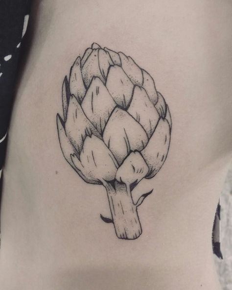 Artichoke for Margaux ... By Nëss Cerciello Artichoke Drawing, Artichoke Tattoo, Minimal Tattoos, Tattoos Ideas, Minimal Tattoo, Tattoo Inspo, Tattoo Sketches, Artichoke, Tattoos And Piercings