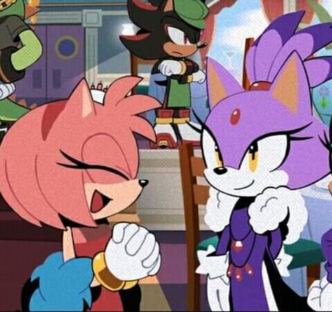 Amy And Blaze, Anime Characters Birthdays, Sonamy Comic, Amy The Hedgehog, Cool Fire, Sonic And Amy, Blue Hedgehog, Sonic Franchise, Rose Pictures