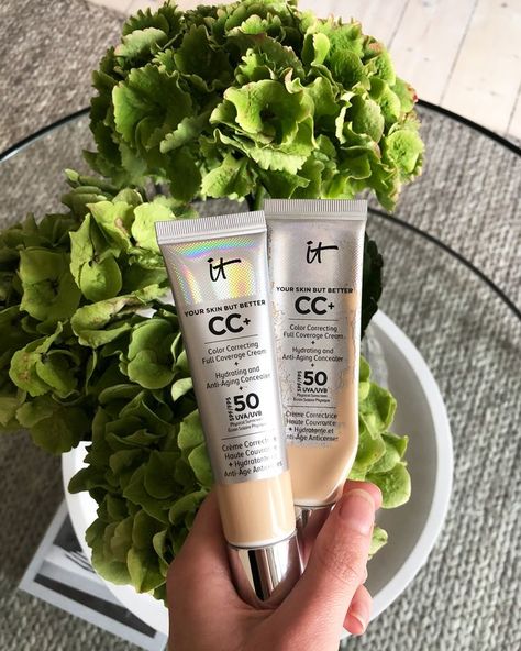 It Cosmetics CC Cream: 3 formulations available Best Cc Cream For Over 40, Best Cc Cream For Women Over 50, It Cc Cream, Difference Between Bb And Cc Cream, Applying It Cosmetics Cc Cream, It Cosmetics Cc Cream Matte, Best Cc Cream, Color Correcting Cream, It Cosmetics Cc Cream