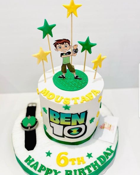 Benten Cake, Ben Ten Cake, Ben 10 Cake, Ben 10 Birthday, Spiderman Birthday Cake, Fiesta Mickey Mouse, 10 Cake, Cake For Husband, Ben Ten