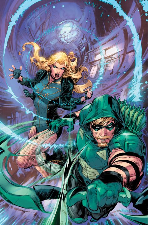 Green Arrow Comics, Dinah Lance, Arrow Black Canary, Arrow Art, Marvel Heroines, Wally West, Dc Art, Marvel Characters Art, Star City