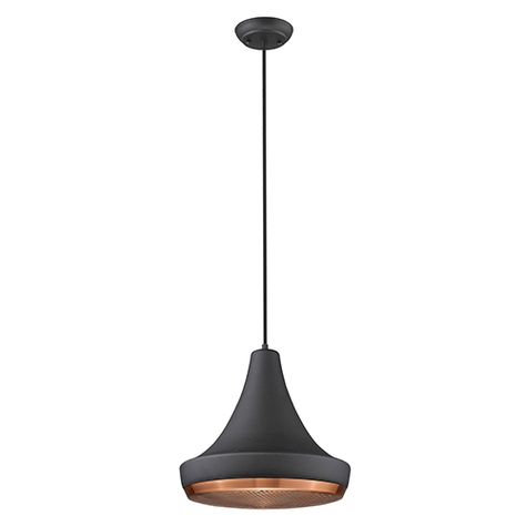 Trend by Acclaim Lighting TP30121BK Tholos Matte Black One-Light Pendant | Bellacor Acclaim Lighting, Large Lamp, Funky Style, Design Lamp, Large Lamps, Indoor Lighting Fixtures, Transitional Pendant Lighting, Copper Accents, Honeycomb Design