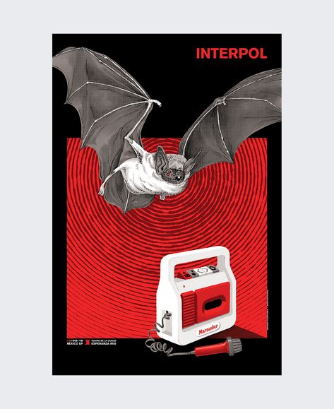 INTERPOL Gig Poster on Behance Interpol Poster, Post Punk Revival, Paul Banks, Music Prints, Concert Poster Design, Gig Poster, Punk Design, Band Wallpapers, Movie Poster Wall