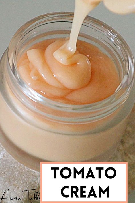 Homemade Tomato Skin Lightening cream Homemade Skin Lightening Cream, Diy Skin Lightening Cream, Best Lightening Cream, Tomato For Skin, Body Cream Recipe, Medicinal Remedies, Face Cream Recipe, Diy Serum, Homemade Face Cream