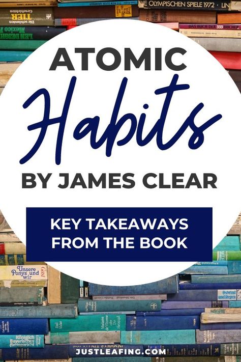 James Clear Atomic Habits, James Clear Quotes, Atomic Habit, Atomic Habits Book, Tiny Habits, Habit Books, Habit Building, Book Club Questions, James Clear