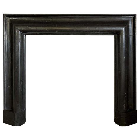 Black Stone Fireplace Surround, Black Stone Fireplace, Fireplace Frame, Basalt Stone, Moulding Profiles, Black Basalt, Volcanic Rock, Fireplace Surround, Garden Elements