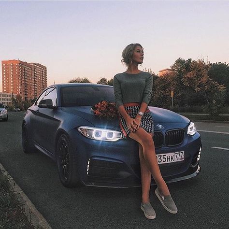 A very beautiful girl and a very beautiful ///M. Do you need more from the life? •  Tag friends who like this •  Owner: @blaci_banana  _________________________ #BMWM_LOVERS #235i #m235i #BMW #BMWM #Mpower #Mperformance #cargramm #instacars #cars #supercars #dreamcar #auto #carinstagram #automotive #carporn #motor #motorsport #exotic #amazing_cars #amazingcars247 #motorsports #dupontregistry #gtspirit #black_list #carlifestyle #evox #topgear #carswithoutlimits #autokings M235i Bmw, Car Photoshoot, Bmw Girl, Car Poses, Girl Car, Bmw X4, Tag Friends, Top Gear, Car Girl