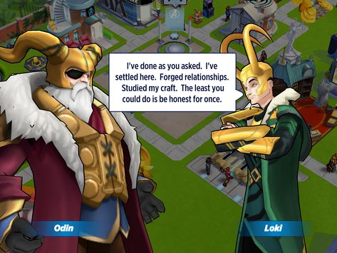 Avengers Academy Screenshot Avengers Academy, Loki Avengers, Loki, Avengers, Marvel, Zelda Characters, Fictional Characters, Art