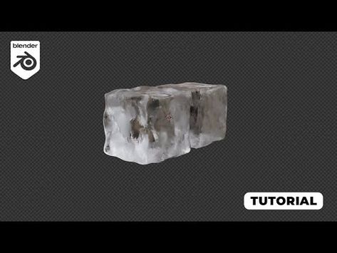 MAKE PRODUCT ANIMATION IN BLENDER 4.0 - ”ICE CUBE-MODEL” - TUTORIAL - YouTube Cube Model, Model Tutorial, 3d Blender, Product Animation, Video Game Design, Blender Tutorial, 3d Tutorial, Blender 3d, Ice Cube