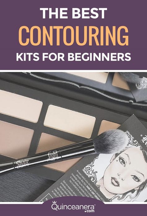 Contour Kit For Beginners, Best Nose Contour Product, Best Makeup Contour Kit, Contour Products Best, Beginner Makeup Artist Kit, Anastasia Contour Kit, Quinceanera Makeup, Contour Kit, Face Contouring