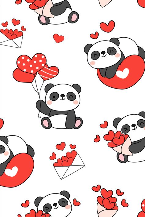 Iphone Wallpaper Panda Cute, Red Panda Lockscreen, Red Panda Iphone Wallpaper, Panda Wallpaper Iphone Backgrounds, Panda Pink Wallpaper, Cute Panda Drawing, Phone Lock Screen Wallpaper, Panda Drawing, Phone Lockscreen