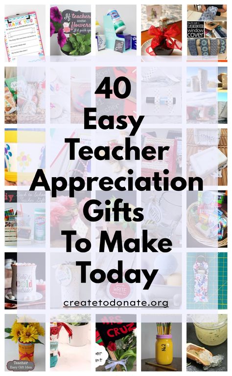 40 Easy Teacher Appreciation Gifts To Make Today Easy Teacher Appreciation Gifts, Quick Teacher Gifts, Teacher Appreciation Diy, Easy Teacher Gifts, Appreciation Gifts Diy, Teacher Gift Baskets, Teacher Appreciation Gifts Diy, Thank You Flowers, Gifts To Make