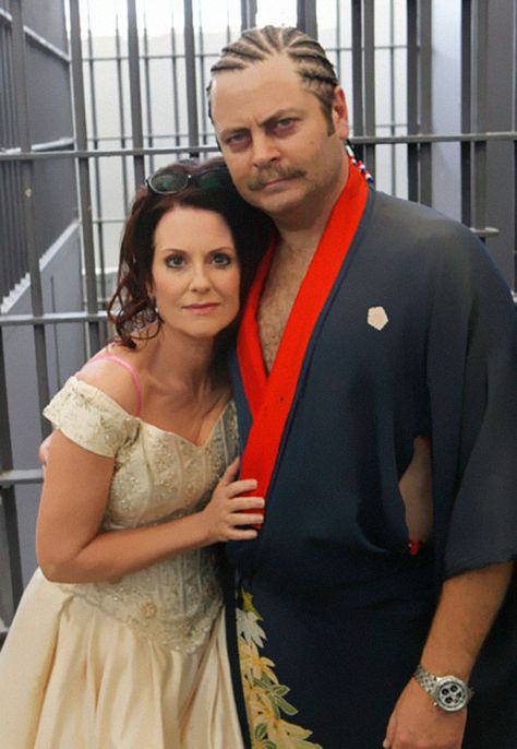 24 Reasons Why Nick Offerman And Megan Mullally Are The Most Hilarious Couple In Hollywood | Bored Panda Parks And Rec Ron, Parcs And Rec, Megan Mullally, Parks And Recs, Nick Offerman, Parks And Rec, Photo Recreation, Ron Swanson, Amy Poehler