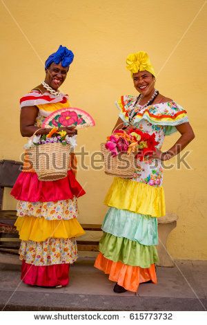 Cuban Dress, Carmen Miranda Costume, Cuban Women, Caribbean Party, Cuban Culture, Gala Party, Havana Nights, National Dress, Pet Costumes