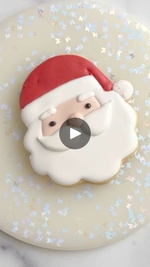 49K views · 552 reactions | Santa Cookie Decorating | Santa Claus cookie decorating with royal icing 🎅 #christmascookies #santaclaus #santacookies #cookiedecorating #decoratedcookies #royalicingcookies | By Butterfly Bakes ATL | Facebook Santa Sugar Cookies Royal Icing, Santa Face Cookies Decorated, Santa Face Cookies, Santa Sugar Cookies, Santa Claus Cookies, Decorating With Royal Icing, Flooding Cookies, Santa Cookie, Sugar Cookie Royal Icing