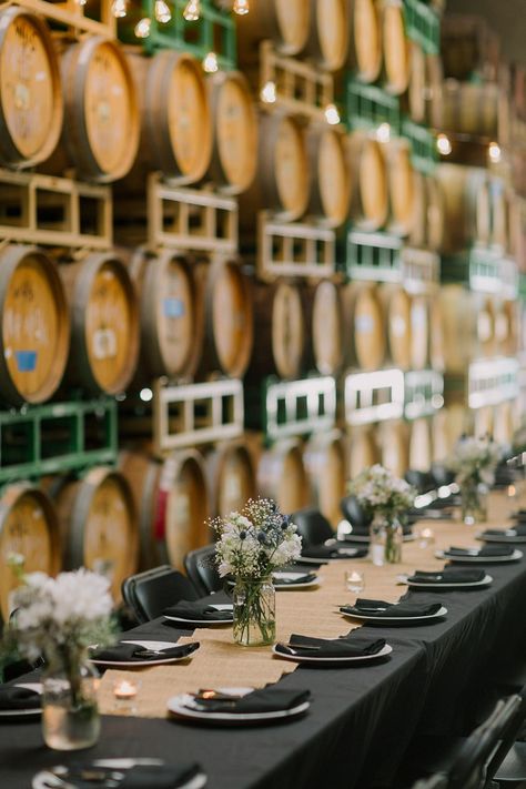 Brewery Wedding Decor, Brewery Wedding Decorations, One Year Celebration, Elope Ideas, Rustic Chic Wedding Ideas, Green Bench, Wedding Shot List, Chic Wedding Ideas, Brewery Wedding