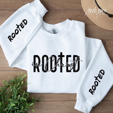 Cricut Shirt Ideas Women Christian, Christian Business Ideas, Rooted In Christ Shirt, Mens Christian Shirts Svg, Christian Shirts For Women Svg, Jesus Shirts Christ Follower Life, Rooted In Christ, Christian Clothing Brand, Manager Table