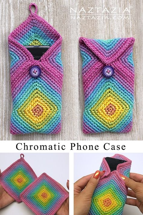 Crochet Phone Cover, Crochet Wallet, Crochet Phone Cases, Crochet Unique, Crochet Mobile, Boot Cuff, Confection Au Crochet, Handmade Yarn, Crochet Pouch