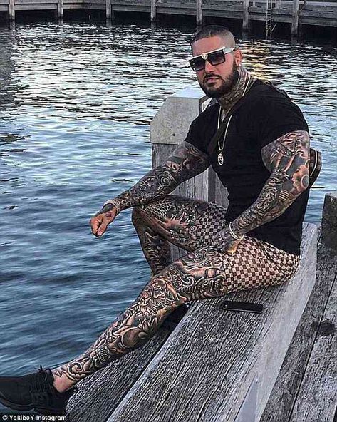 Meet the heavily-tattooed Instagram-famous Symmetrical Tattoos, Male Fitness Model, Male Fitness, Indian Men Fashion, Instagram Famous, Country Men, Men's Muscle, Muscular Men, Men Vintage