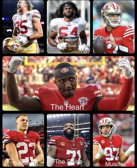 Nfl Jokes, 49ers Helmet, 49ers Faithful, Sf Niners, Pro Football Teams, Nick Bosa, Sport Pictures, Brock Purdy, 49ers Players