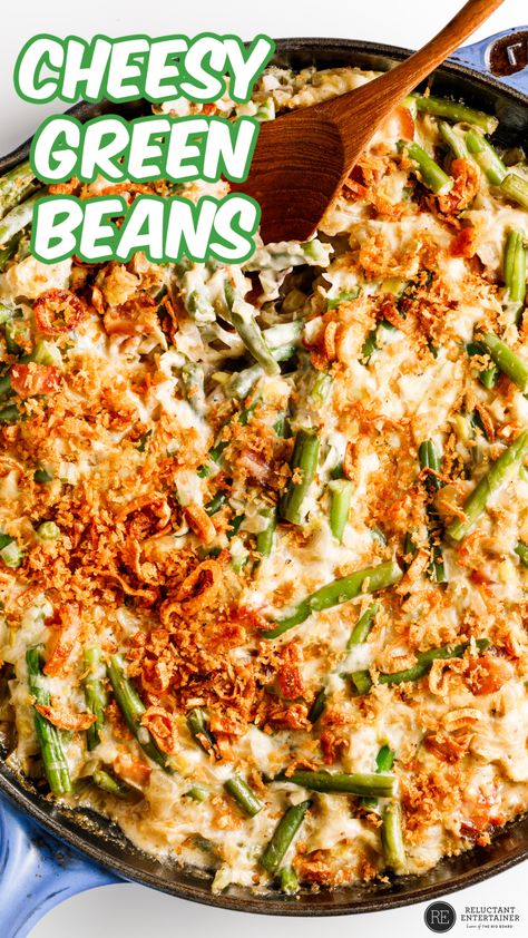 Fresh Green Bean Casserole, Best Green Bean Casserole, Homemade Green Bean Casserole, The Best Green Beans, Classic Green Bean Casserole, Green Bean Casserole Recipe, Green Bean Casserole Easy, Weight Watcher Desserts, Easy Green Beans