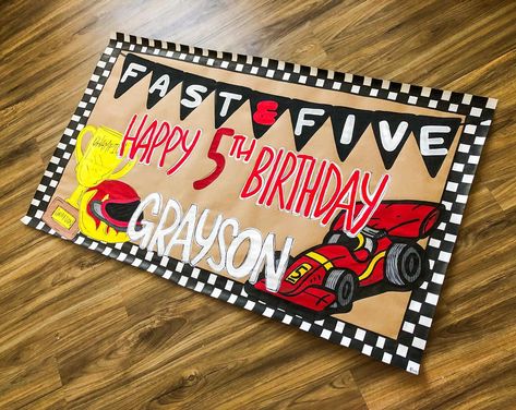 Fast & Five!!🏎️🏆🏁 Racing Birthday, Fast Five, Banner Ideas, Banners, Birthday Parties, Birthday, On Instagram, Quick Saves, Instagram