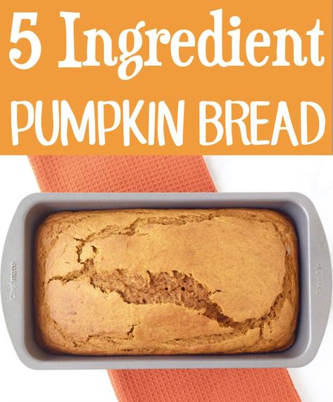 Craving Starbucks pumpkin bread? This easy recipe is moist, made with cake mix, and ready to eat in no time! Pumpkin Bread Using Yellow Cake, Pumpkin Bread From Box Cake, Pumpkin Bread With Cake Mix Easy, Cake Mix Pumpkin Bread, Pumpkin Pancake Mix, Delicious Thanksgiving Desserts, Starbucks Pumpkin Bread, Best Homemade Bread Recipe, Recipes Using Cake Mix