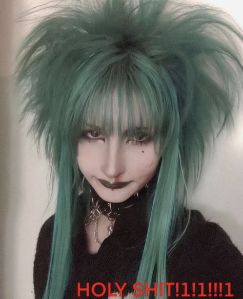 vkei V Kei Hairstyles, Vkei Hairstyles, Vkei Haircut, Vkei Hair, Vkei Makeup, Visual Kei, Simple Makeup, Hush Hush, Hair Inspo