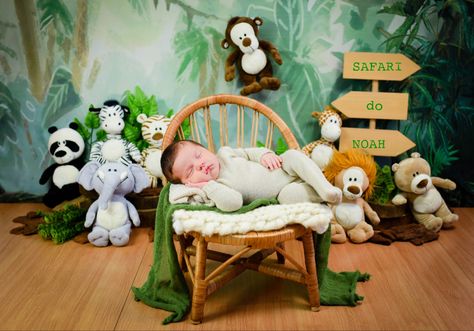 Jungle Theme Photoshoot Baby, 5 Month Baby, Pregnancy Ideas, One Month Baby, Monthly Baby Pictures, Monthly Baby Photos, Monthly Baby, Jungle Baby, Baby Journal