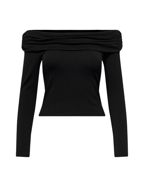 El Top con hombro descubierto Only Onllive en color negro es una prenda que no puede faltar en tu armario esta Primavera-Verano, un top de manga larga super tendencia que destacará cada uno de tus outfits combinando la comodidad del algodón con un corte que realza tu silueta, ofreciendo un estilo desenfadado a la vez que elegante. Características: Tipo de producto: Top con hombro descubierto. Color: Negro. Manga: Manga Larga, perfectas para la transición entre estaciones o para añadir un poco de Fitted Black Off-shoulder Top, Top Manga Larga, Black Long Sleeve Off-shoulder Top, Fitted Black Casual Off-shoulder Top, Black Fitted Off-shoulder Long Sleeve Top, Versatile Black Off-shoulder Top, Top Manga, Off Shoulder Shirt, Shoulder Shirts