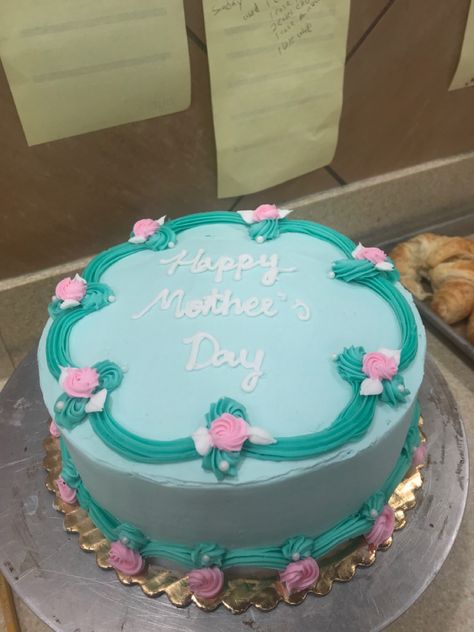 Round Decorated Cakes, Dairy Queen Cake Designs, Mother's Day Cake Designs, Mother’s Day Cakes, Safeway Cakes, Sheet Cake Designs Birthday, Heb Cakes, Publix Birthday Cakes, Simple Sheet Cake Designs