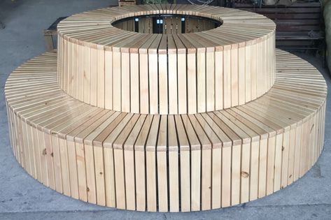 Street Round Park Wooden Round Tree Bench Park Bench For Tree - Buy Wooden Round Tree Bench,Round Park Bench For Tree,Street Round Park Bench Product on Alibaba.com Round Bench, Tree Bench, Stainless Steel Bolts, Round Chair, Bench Designs, Garden Park, Hot Dip, Street Furniture, Trash Bins