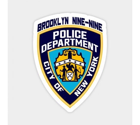 Senior Jackets Patches, Senior Jackets, Brooklyn 99, Brooklyn Nine Nine, Patches Jacket, Police Department, Vinyl Decal Stickers, Brooklyn, Vinyl Decal