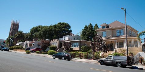 PHOTOS: Vallejo, California, went from a bankrupt suburb to one of the country's hottest real-estate destinations in less than a decade. Vallejo California, Georgia Street, Urban Playground, California City, Homeless People, Housing Market, San Francisco Bay, In America, Street View