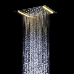 The BathSelect offers the best shower heads. It is the best ones we have to offer. They go very well with any style, be it today's modern-day and contemporary style bathrooms or a traditional one. Its brilliant shiny appearance is simply unbeatable. Shower Rain Head, Best Rain Shower Head, Bronze Shower Head, Brushed Nickel Shower Head, Modern Shower Head, Ceiling Shower Head, Led Shower Head, Shower Head With Hose, Bathroom Shower Heads