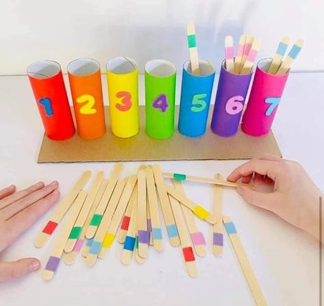 Primary School Activities, Montessori Crafts, Preschool Montessori, Mathematics Activities, Preschool Fine Motor Activities, Play Based Learning Activities, Playbased Learning, Kindergarden Activities, Montessori Toddler Activities