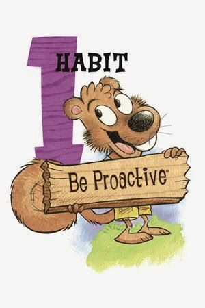 Habit 1 Be Proactive, 7 Habits Posters, 7 Habits Activities, Baby Handprint Crafts, Squirrel Coloring Page, Sean Covey, Healthy Habits For Kids, Habit 1, Habits Of Mind