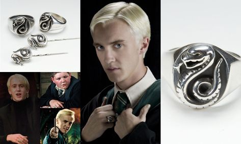 Harry Potter Rings, The Slytherin Boys, Vincent Crabbe, Slytherin Ring, Slytherin Jewelry, Slytherin Princess, Slytherin Costume, Harry Potter Ring, Slytherin Fashion