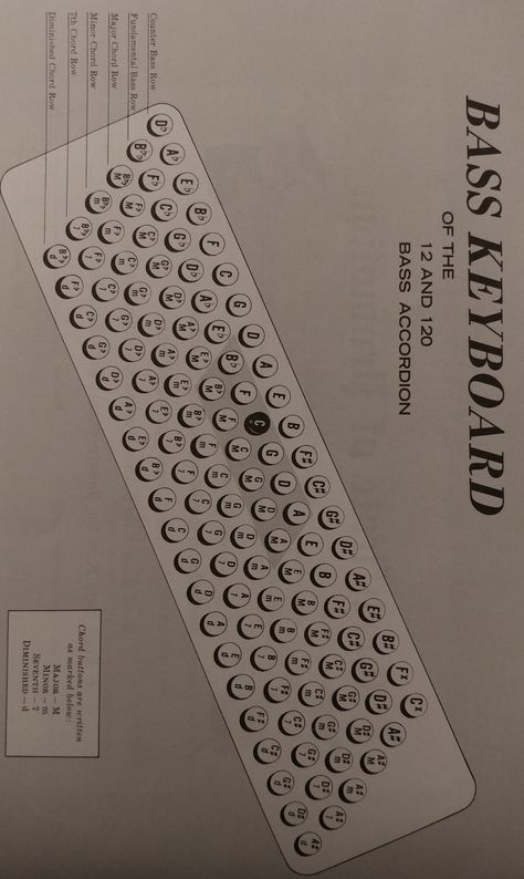 Here is a diagram of the Stradella Bass system which is the most common one used on bass keyboards Musical Terms, Accordion Sheet Music, Bass Notes, Harmonica Lessons, Button Accordion, Accordion Music, Piano Accordion, Music Practice, Music Chords