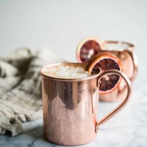 Spiced Harvest Mule - Fed & Fit Ginger Beer Drinks, Pork Casserole, Fed And Fit, Blood Orange Margarita, Mule Cocktail, Perfect Turkey, Whiskey Ginger, Healthy Living Recipes, Best Cocktail Recipes