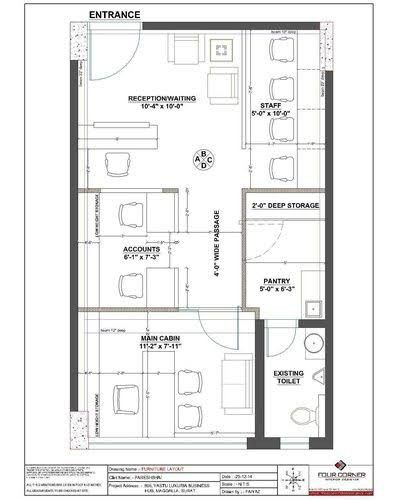 Office Design Layout Floor Plans, Small Office Space Plan, Interior Design Office Studio, Small Office Layout, Office Layout Plan, Office Cabin Design, Small Office Space, Office Space Planning, Office Furniture Layout